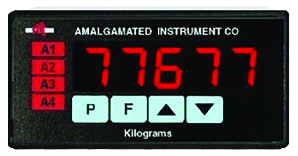 Other view of AIC PM4-QC-DC-5E-A Quadrature Input Rate and Totaliser Panel Meter - 12-48V DC Isolated