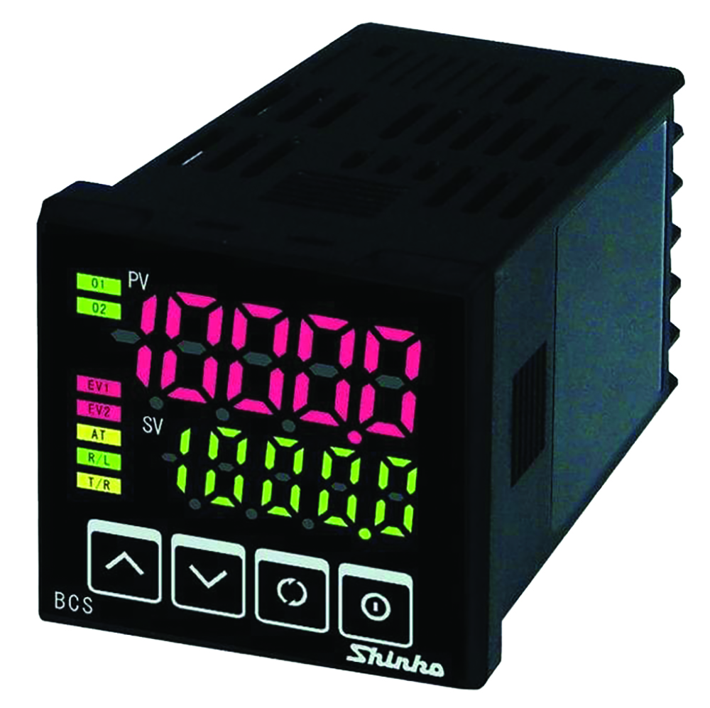 Other view of Shinko BCS2R1000 Digital Indicating Controller - 24VAC/DC power supply - Multi Sensor Input - Relay Contact Alarm - 48x48mm